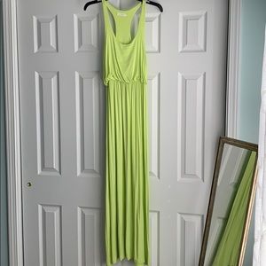 Bright Green Maxi Dress